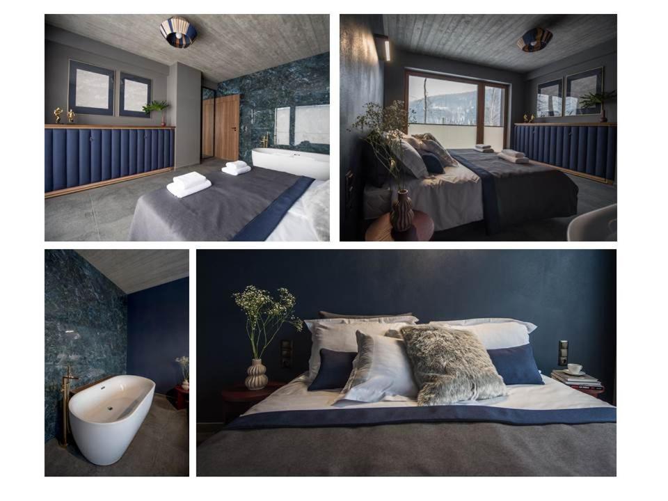 Aspen Deluxe Residence & Aspen Cottage Międzybrodzie Bialskie Екстериор снимка