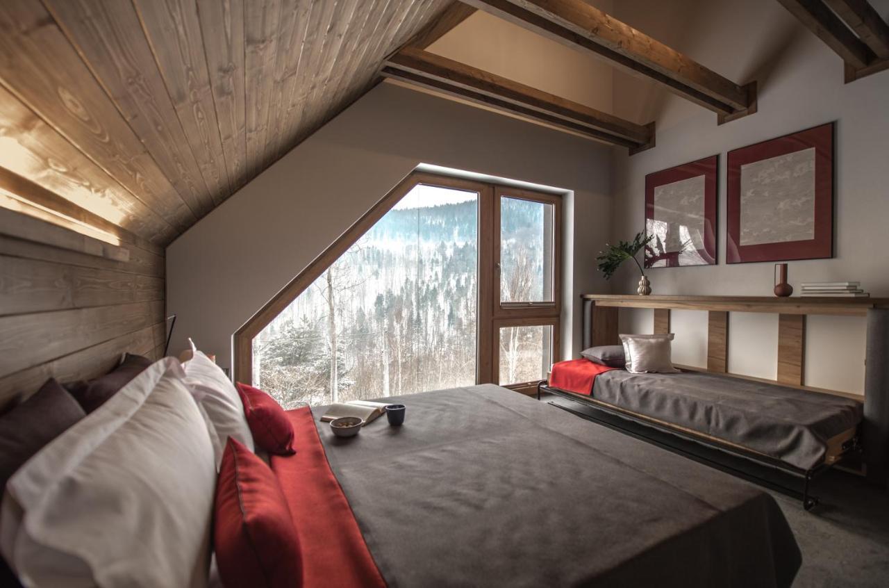 Aspen Deluxe Residence & Aspen Cottage Międzybrodzie Bialskie Екстериор снимка